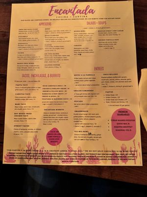 Menu photo 8 Encantada Cocina & Cantina Georgetown, TX Menu photo 8 Encantada Cocina & Cantina Georgetown, TX