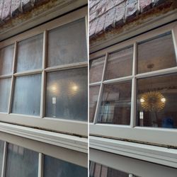 Window Washing Pro - Window cleaning before an After in Chicago IL.