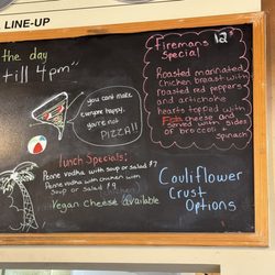 NYPD Pizza - Vegan cheese and cauliflower crust options