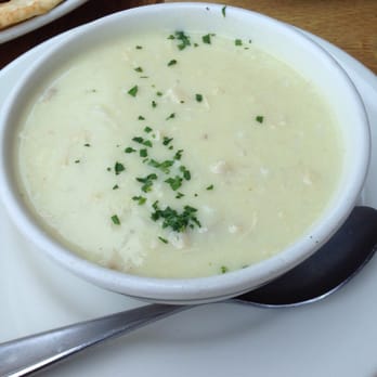 Demitris Taverna - Avgolemono, a Greek chicken lemon soup. Delicate flavors. - Greek Near Me - Livermore, California Demitris Taverna - Avgolemono, a Greek chicken lemon soup. Delicate flavors. - Greek Near Me - Livermore, California
