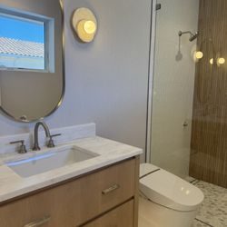Franco Residential Services - Floating vanity/ underneath lighting