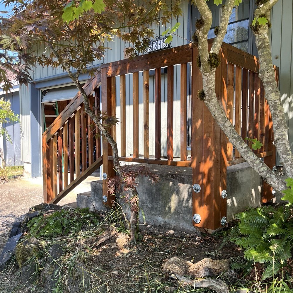 Domnich Construction - New railing - Handyman Near Me - Eugene, Oregon