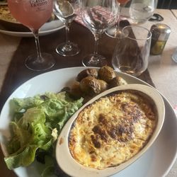 La Vache à Carreaux - Poulet au comté et chorizo