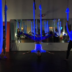 Yelp Falls Into Fitness: AIRbarre at Stardust Fitness - After class fun!