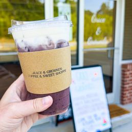 Blueberry muffin latte Blueberry muffin latte