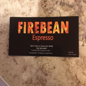 FIREBEAN Espresso - Coffee & Tea Near Me - Masury, Pennsylvania
