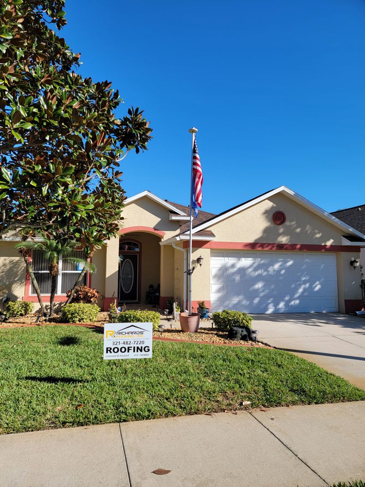 Slide of Richards' Roofing