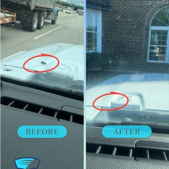 Road View Auto Glass - Windshield rock chip repair in arlington heights before and after. - Auto Glass Services Near Me Road View Auto Glass - Windshield rock chip repair in arlington heights before and after. - Auto Glass Services Near Me