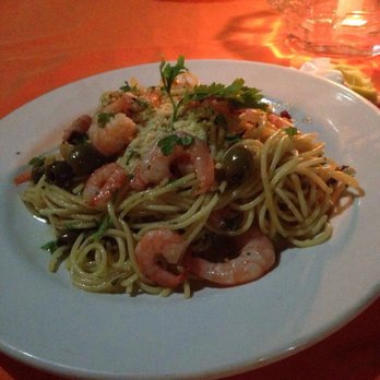 Junto Al Mar - Shrimp spaghetti - Seafood Near Me - Puerto Escondido, OAX