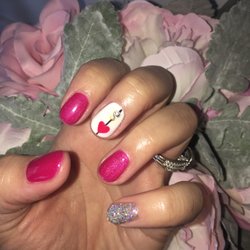 Nails At Northshore - Come get your valentine's nails. Done with Loveee at Nails At Northshore!