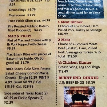 Smoke Town BBQ - Menu pt. 2 - Barbeque Near Me - Overland Park, Kansas Smoke Town BBQ - Menu pt. 2 - Barbeque Near Me - Overland Park, Kansas