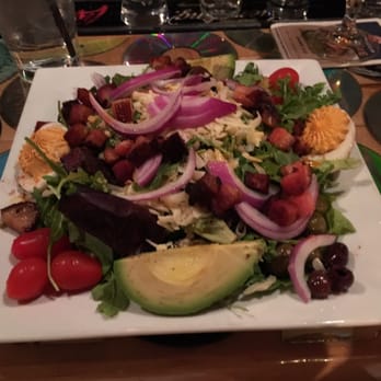 Celtic Cavern - Cobb salad...comes with deviled egg! - Gastropubs Near Me - Middletown, Connecticut Celtic Cavern - Cobb salad...comes with deviled egg! - Gastropubs Near Me - Middletown, Connecticut