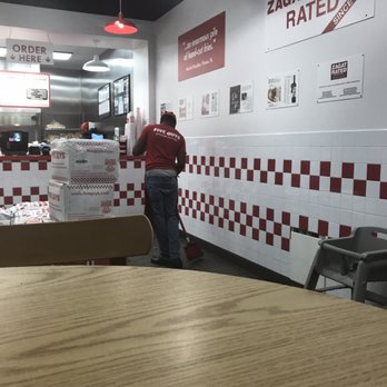 Five Guys - It doesn't stop. Geez - Burgers Near Me - Shelton, Connecticut