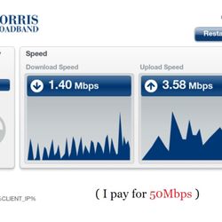 Morris Broadband - On their own server.