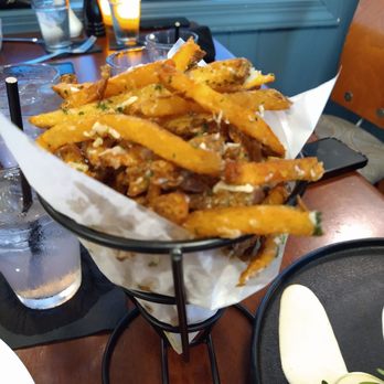 Aqua Restaurant - Truffle fries - Seafood Near Me - Duck, North Carolina Aqua Restaurant - Truffle fries - Seafood Near Me - Duck, North Carolina