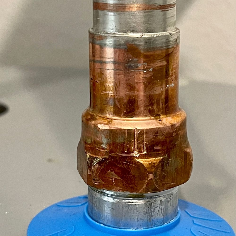 Smith Plumbing - This is just gorgeous weld/solder joint - Plumbing Near Me - Mystic, Connecticut