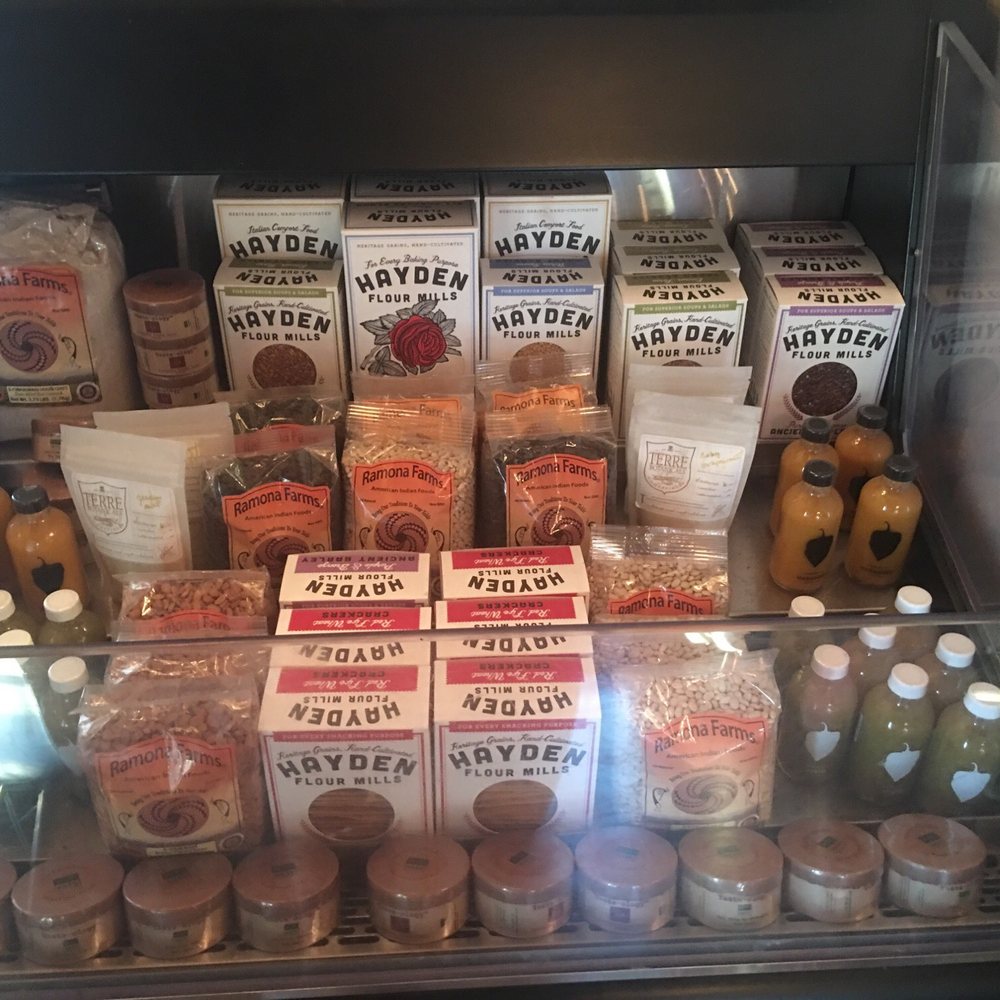 Jennifer's Catering - Market area. Get your Homeboy hot sauce right here! - Caterers Near Me - Phoenix, Arizona