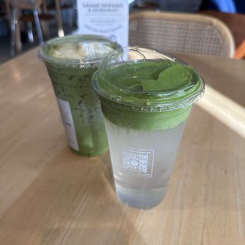 Da Vien Coffee - Matcha with coconut water - Desserts Near Me - Westminster, California