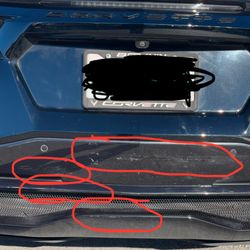 Miracle Carwash - Damaged it in the same spot after the wrap was removed