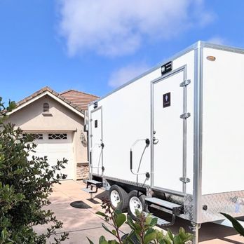 Arellano Luxury Restrooms - Graduation Ready - Portable Toilet Services Near Me Arellano Luxury Restrooms - Graduation Ready - Portable Toilet Services Near Me
