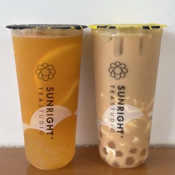 Sunright Tea Studio - Fruit Tea and Jasmine Milk Tea - Bubble Tea Near Me - Irvine, California Sunright Tea Studio - Fruit Tea and Jasmine Milk Tea - Bubble Tea Near Me - Irvine, California
