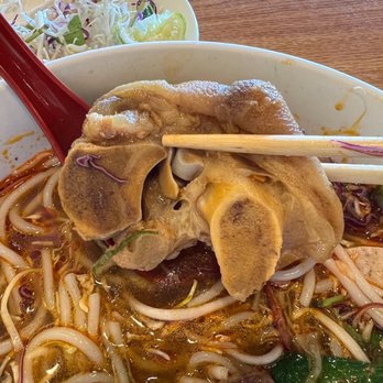 Bun Bo Hue Co Do 2 - Pork Hock @ericeatsagain on IG - Vietnamese Near Me - Houston, Texas