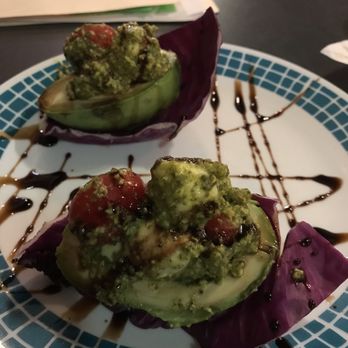 Dancing Avocado Kitchen - Avo caprese with awesome balsamic reduction!! - Mexican Near Me - Daytona Beach, Florida