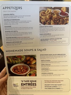 Menu photo 7 Olive Garden Italian Restaurant Oxnard, CA