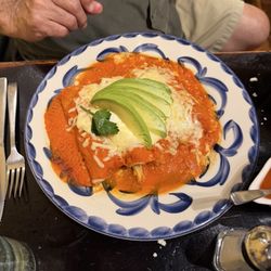 El Correo - Huge portion of chicken enchiladas.