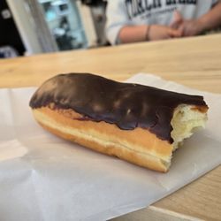 The Flour Pot - Chocolate long john with custard