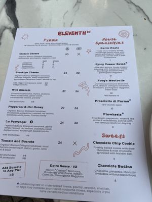Menu photo 3 Eleventh Street Pizza - Dadeland Kendall, FL Menu photo 3 Eleventh Street Pizza - Dadeland Kendall, FL