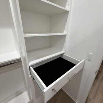 Source Cabinetry - Lockable felt lined jewelry drawer - Cabinetry Near Me - Indio, California