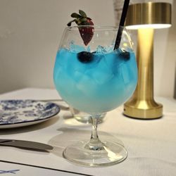 Castello Ristorante - Verbena Blue Lemonade