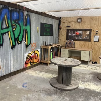 The Break Room Smash Room - Plenty of space to go CRAZY - Recreation Centers Near Me - Mansfield, Texas