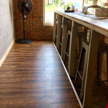 Pallet Cafe - High-top bar area w/ stools & electrical outlets - Coffee & Tea Near Me - Lancaster, New York