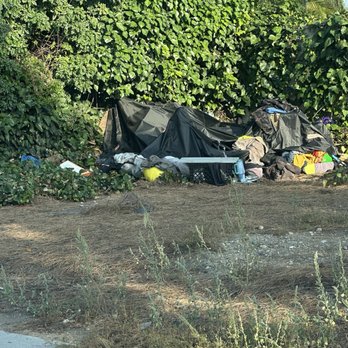 Jubilee Christian School - Homeless man living at school fence - Elementary Schools Near Me - West Covina, California
