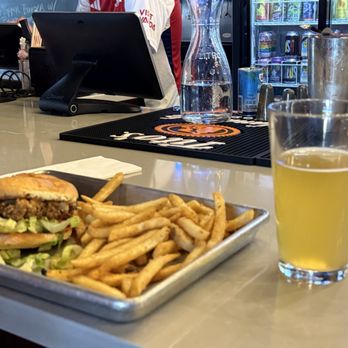 Bootleggin Tavern - Chicken sandwich n fries - Bars Near Me - St. Louis, Missouri