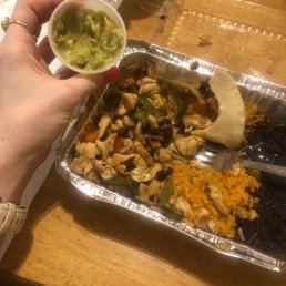 Fajitas and guacamole Fajitas and guacamole
