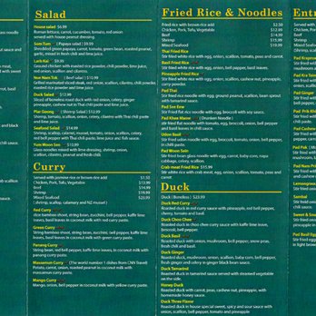 Thai Origin Halal - Menu Page 2 - Thai Near Me - Allentown, Pennsylvania