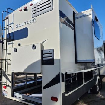 Trailer Hitch RV - Look at that storage! - RV Dealers Near Me - Nipomo, California Trailer Hitch RV - Look at that storage! - RV Dealers Near Me - Nipomo, California