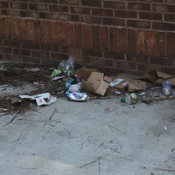 Dollar General - I get that this area is growing, but I do not like how this unkept property reflects on a place where I live. Take ownership. Shape up!