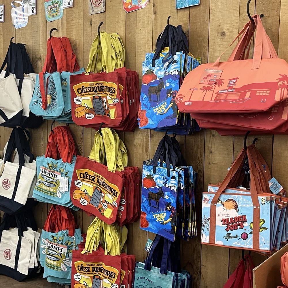 Trader Joe's - Re-usable bags - Grocery Near Me - Fremont, California Trader Joe's - Re-usable bags - Grocery Near Me - Fremont, California