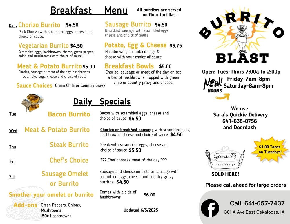 Burrito Blast Logo