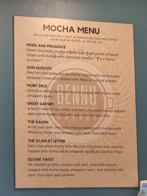 Menu photo 4 Bennu Coffee Austin, TX