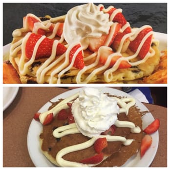 Denny's - I'm not sure what happened here... I waited 40 mins for these? I would've waited another 5 minutes for presentation. - American Near Me - Brownsville, Texas