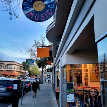 Open Mind Music - Signage from sidewalk - Music & DVDs Near Me - Oakland, California Open Mind Music - Signage from sidewalk - Music & DVDs Near Me - Oakland, California