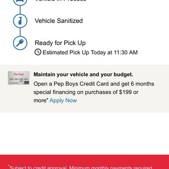 Pep Boys - It is now 241Pm and no update! No technician assigned. Nothing! - Auto Repair Near Me - Ridgewood, New York