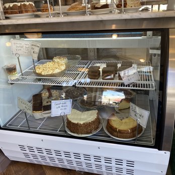 Baker & Commons - Display case of desserts. I bought a slice of Carrot Cake with Pecans, and Apple Crumb cake - Cafes Near Me - Berkeley, California Baker & Commons - Display case of desserts. I bought a slice of Carrot Cake with Pecans, and Apple Crumb cake - Cafes Near Me - Berkeley, California