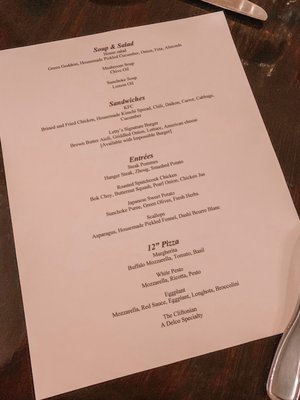 Menu photo 4 Letty’s Tavern Kennett Square, PA