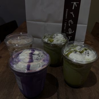 Le Kream - Matcha spanner/ ube spanner/ ice coffee - Desserts Near Me - Rowland Heights, California